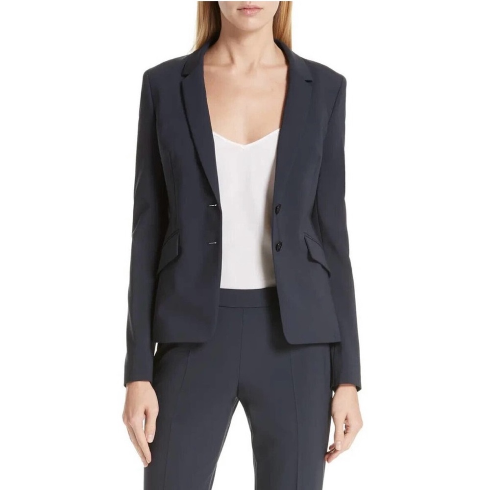 Hugo Boss Jiletara Stretch Virgin Wool Jacket (size 6)